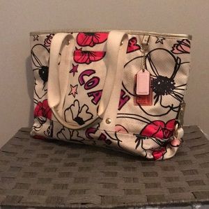 Gently used coach purse